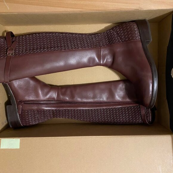 Cole Haan Lexi Grand Stretch Strap Boot- Cordovan 8 M - Picture 5 of 8